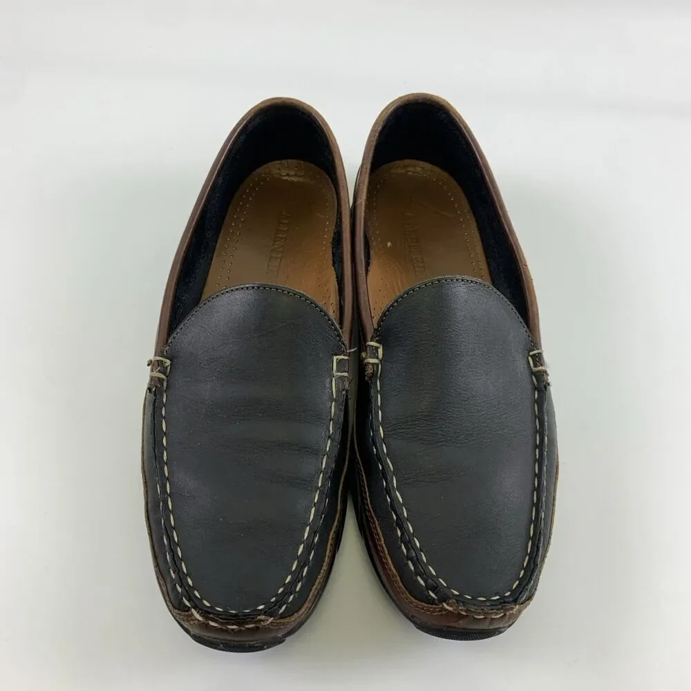 Allen Edmonds Boulder Venetian Driving Moccasin Loafer Black Brown Leather M 11‎